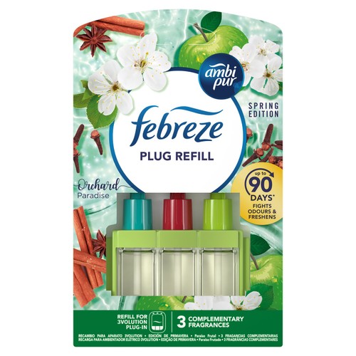 Febreze 3Volution Air Freshener Plug In Refill Spiced Apple 20 ML