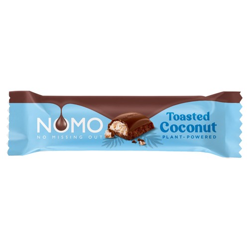 Nomo Toasted Coconut Bar 33g