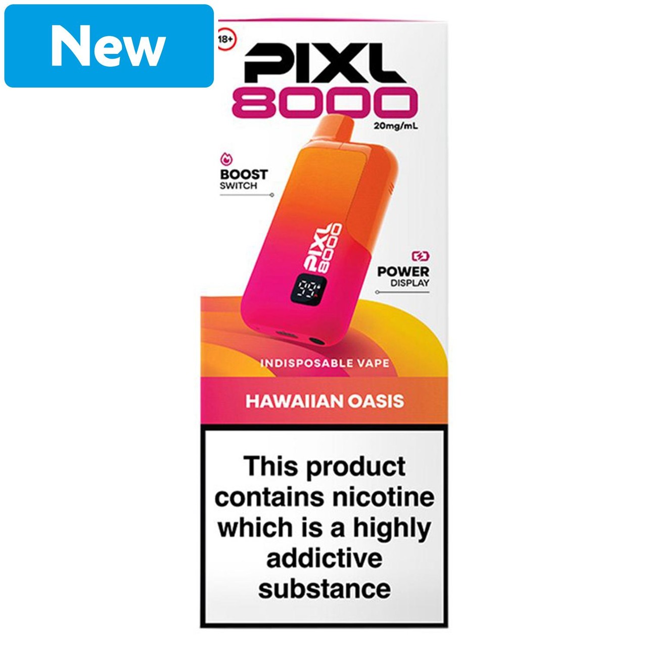 Pixl 8000 Hawaiian Oasis 20mg Kits