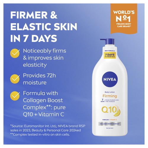 NIVEA Body Lotion Q10 + Vitamin C  625ml