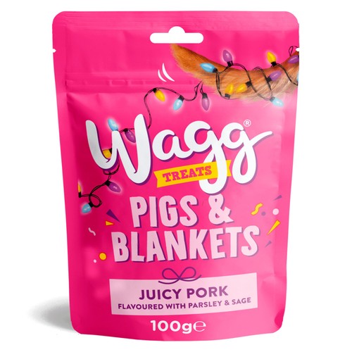Wagg Pigs & Blankets Treats 100g