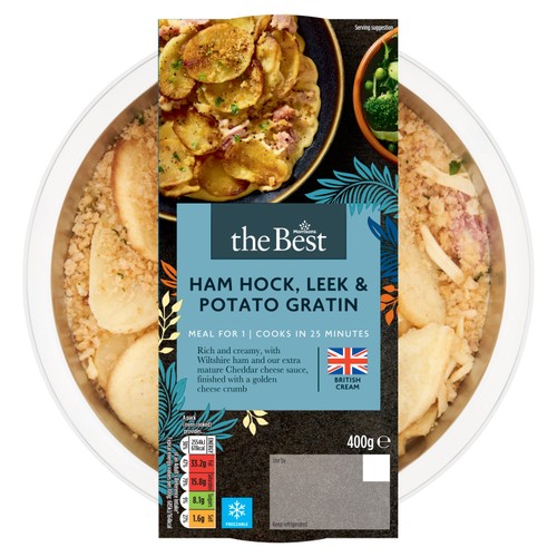 Morrisons The Best Ham Hock, Leek & Potato Gratin 