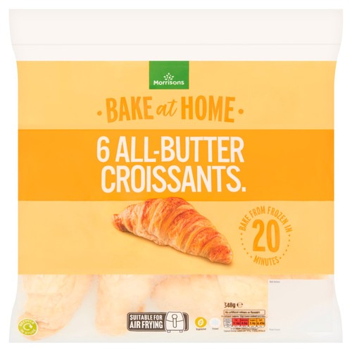 Morrisons Bake At Home 6 Croissants 348g
