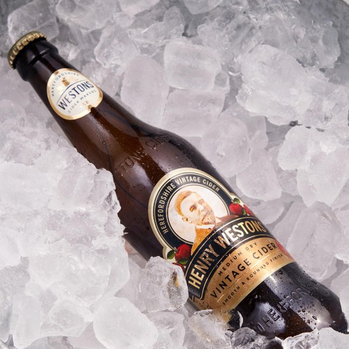 Henry Westons Medium Dry Vintage Cider Bottle  500ml