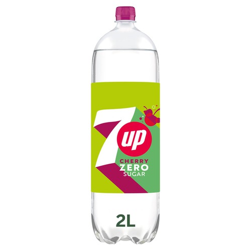 7UP Zero Sugar Cherry Bottle