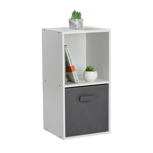 Morrisons 2 Cube Shelving With Basket