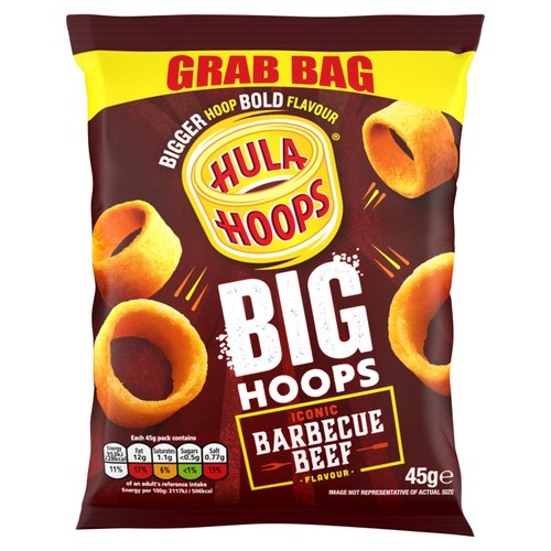 Hula Big Hoops BBQ Beef 