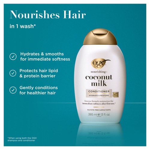 Ogx Nourishing Coconut Milk Conditioner 