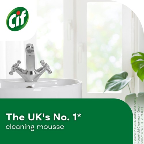 Cif Citrus Power & Shine Bathroom Mousse 500ml
