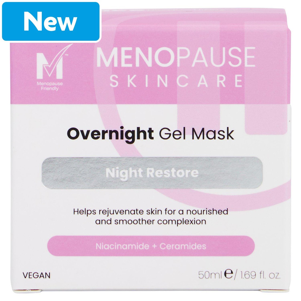 Face Facts Menopause Skincare Overnight Gel Mask 50ml