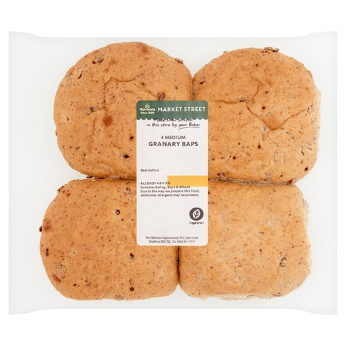 Morrisons granary baps