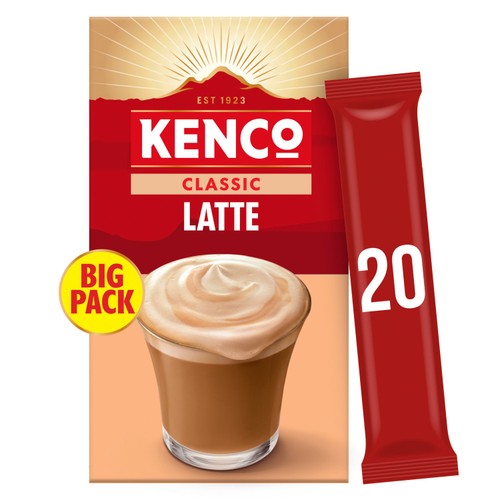 Kenco Classic Latte 20x16.3 Sachets