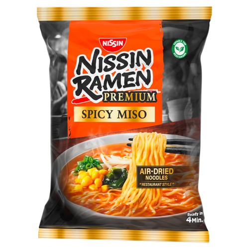 Nissin Ramen Premium Bag Spicy Miso 90.7g