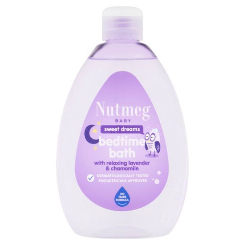 Nutmeg baby bedtime bath