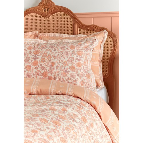 Nutmeg Home Easy Care Oxford Edge Printed Duvet Set King