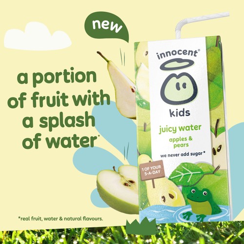 Innocent Kids Juicy Water Apples & Pears 3x200ml