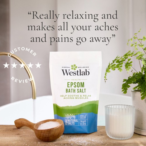 Westlab Pure Mineral Bathing Epsom Salt