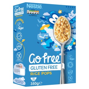 Nestle Go Free Gluten Free Rice Pops Cereal 350g Morrisons