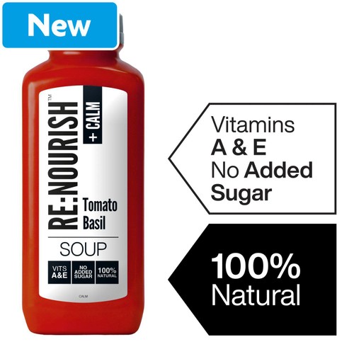 RENOURISH +Calm Tomato & Basil Soup 500g