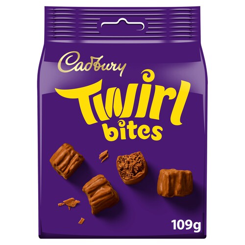 Cadbury Twirl Bites Chocolate Bag