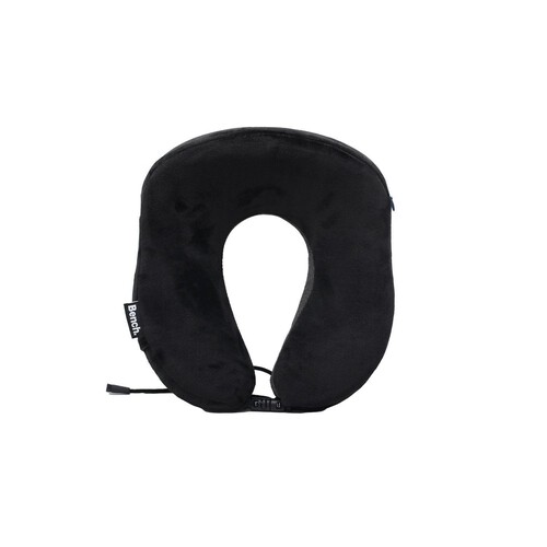 Bench Black Deluxe Memory Foam Travel Pillow