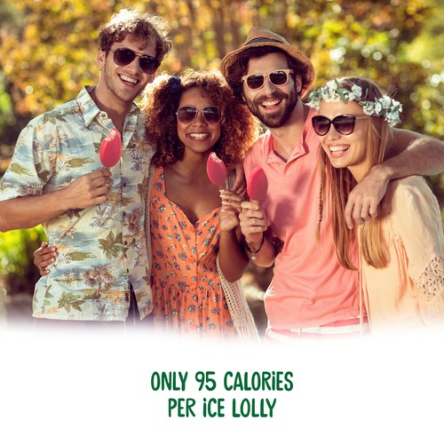 Solero Strawberry Twist Ice Cream Sticks 3 x 90ml