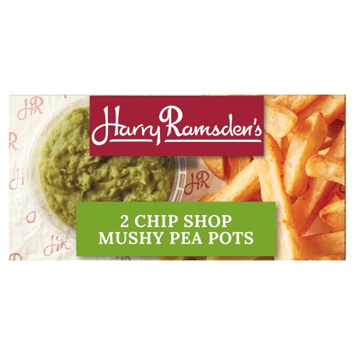 Harry Ramsden's 2 Chip Shop Mushy Pea Pots 300g
