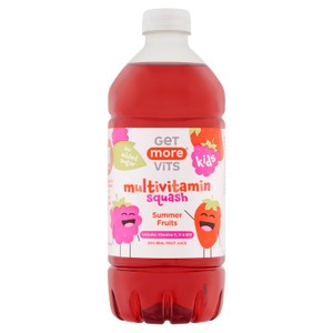 Get More Vits Multivitamin Squash Summer Fruits