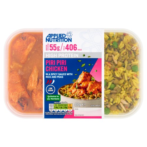 Applied Nutrition Chicken Piri Piri With Rice