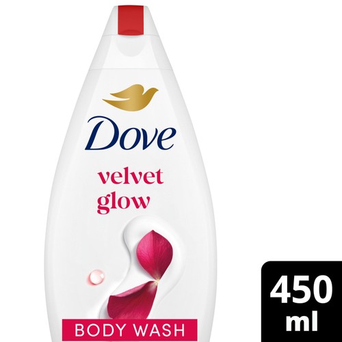 Dove Body Wash Velvet Glow 450ml