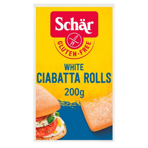 Schar Gluten-Free White Ciabatta Rolls