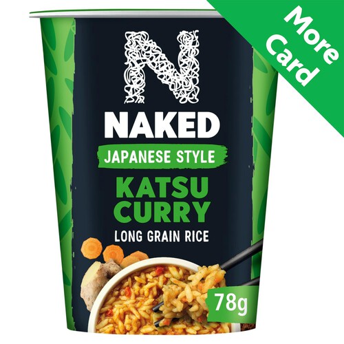 Naked Rice Long Grain Rice Japanese Katsu Curry