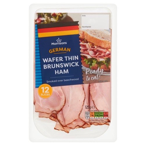 Morrisons Wafer Thin Brunswick Ham