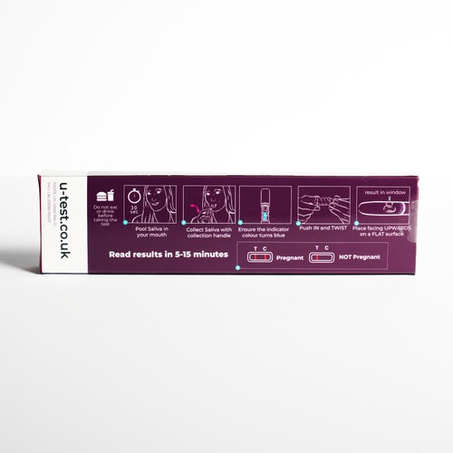 U-Test Lollipop Saliva Pregnancy Test