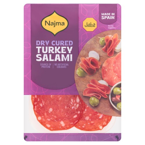 Najma Sliced Turkey Salami Slices