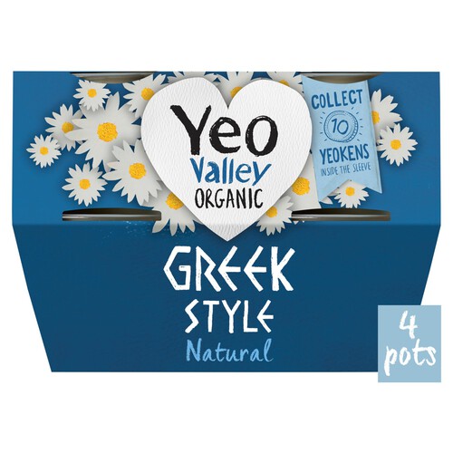 Yeo Valley Greek Natural Yoghurt 