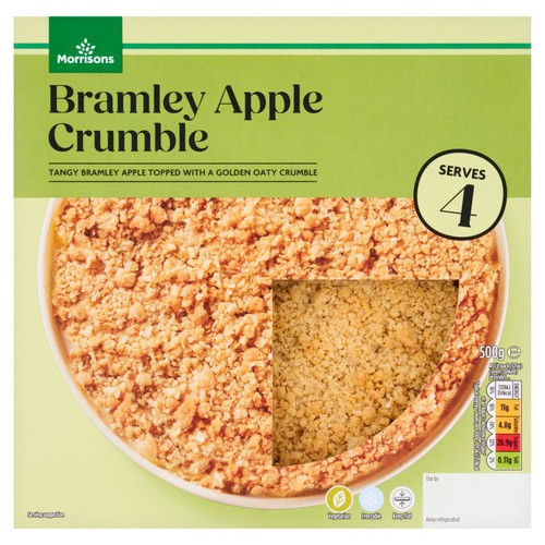 Morrisons bramley apple crumble