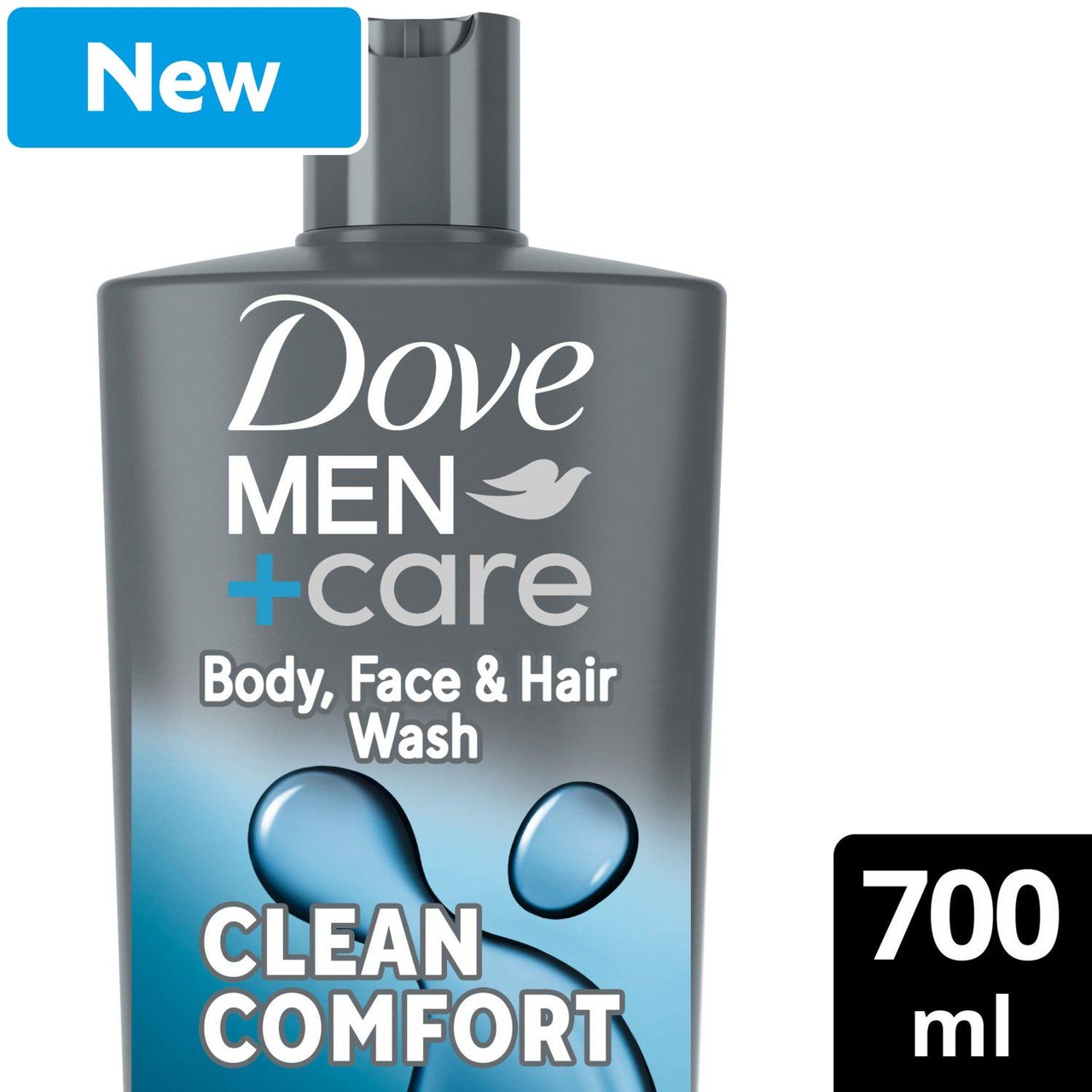 Dove Men Body, Face & Hair Wash Clean Comfort 700ml