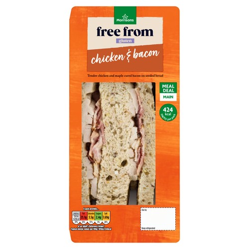 Morrisons Gluten Free Chicken & Bacon Sandwich