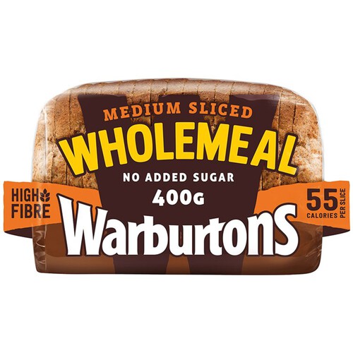 Warburtons Medium Wholemeal Bread