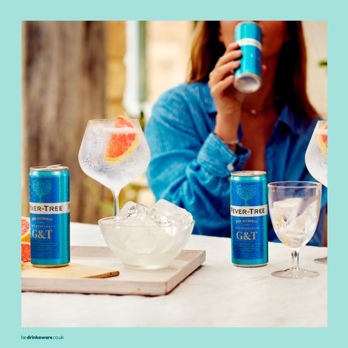 Fever-Tree Non Alcoholic Mediterranean Gin & Tonic 250ml