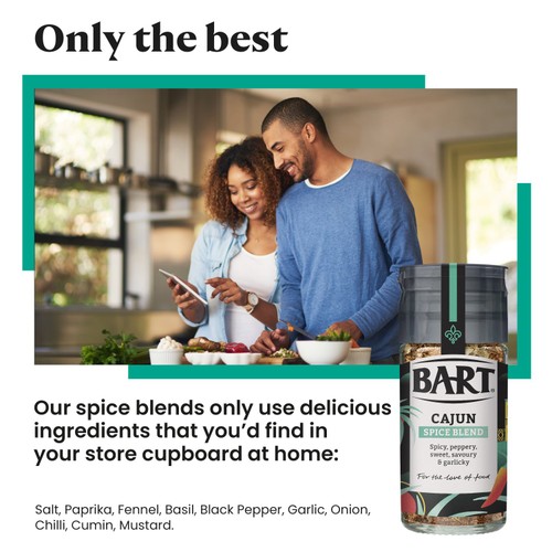 Bart Cajun Spice Blend   45g