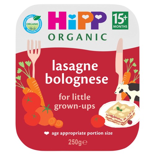 Hipp Organic Lasagne Bolognese 15+ Months