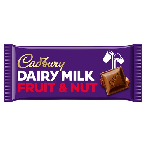 Cadbury Dairy Milk Fruit and Nut Chocolate Bar