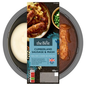 Morrisons The Best Cumberland Sausage & Mash