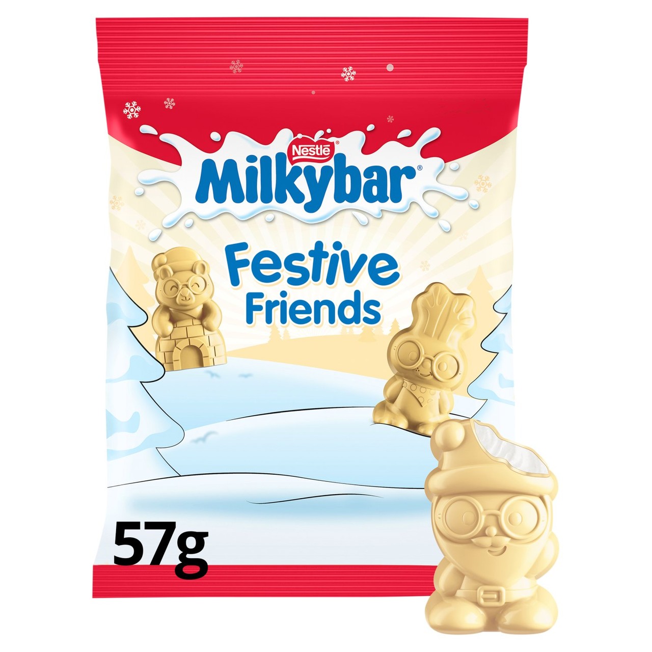 Milkybar Festive Friends White Chocolate Sharing Bag