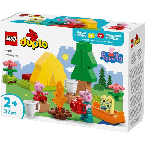 LEGO DUPLO Peppa Pig Camping Trip Building Toy 10452