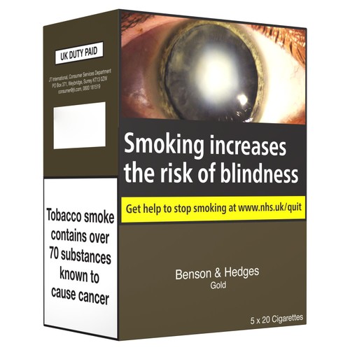Benson & Hedges Gold Cigarettes