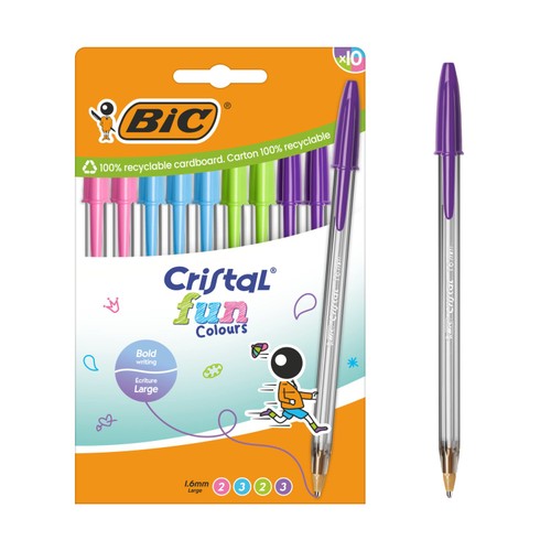 Bic Cristal Fun P10 Pen
