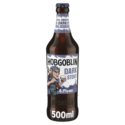 Hobgoblin Stout Beer Bottle